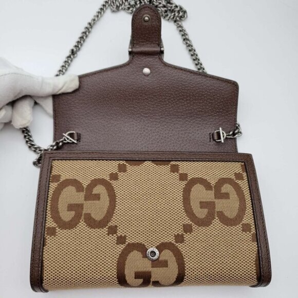 Gucci Dionysus Jumbo GG Wallet on Chain Crossbody Bag - Picture 9 of 15